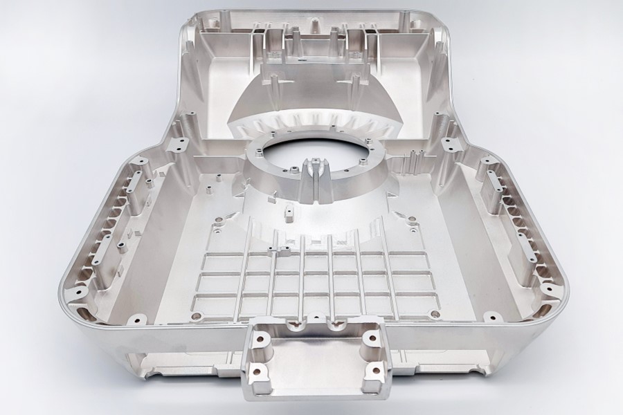 Prototipo di un carter base in alluminio